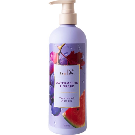 Drėkinamasis šampūnas “Arbūzas ir vynuogės”, 370 g.