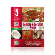 Pomidorų ir kokosų sriuba 28 g.