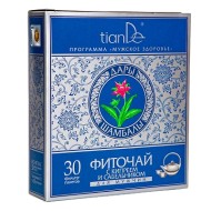 TianDe „Žolelių miltelių arbata su siauralapiu gauromečiu ir pelkine trindažole (sidabražole) 30 pakelių